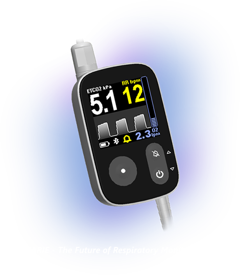 MARIE - The Future of Respiratory Monitoring. Wearable Capnograph For All Patients.